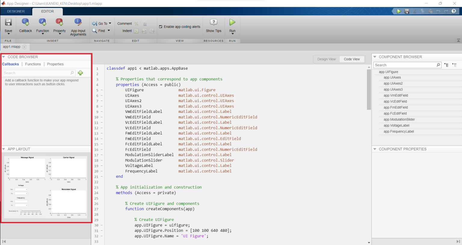 Blog | App Designer For Beginners - AM | MATLAB Helper